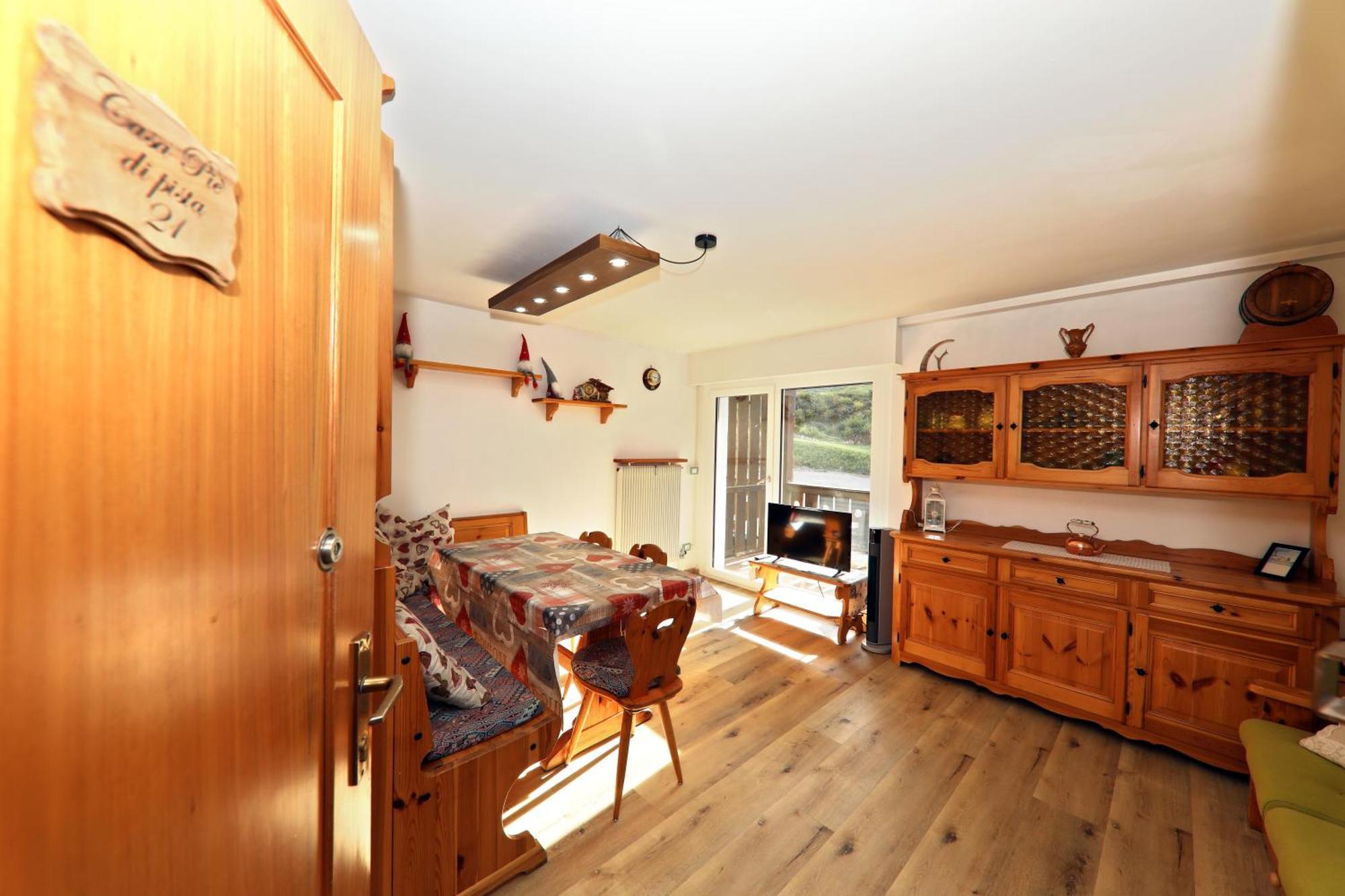 Casa A Pie Di Pista Appartement Tesero Buitenkant foto